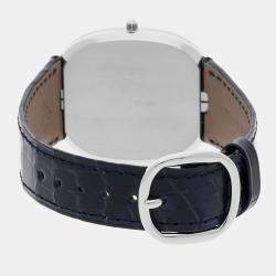 Patek Philippe Blue Platinum Golden Ellipse 5738P-001 Automatic Men's Wristwatch 34 mm