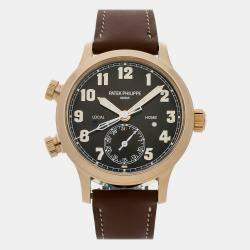 Pre-Owned Patek Philippe Calatrava Pilot Travel Time 7234R-001