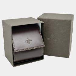 Patek Philippe Opaline 18K White Gold World Time Automatic Women's Wristwatch 36 mm