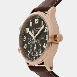 Patek Philippe Complications Calatrava Pilot Travel Time "Tiffany & Co." Men's Watch 42 mm Automatic Men's Wristwatch 42 MM