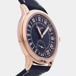 Pre-Owned Patek Philippe Complications 24-Hour Display Travel Time Men's Watch 42 mm
