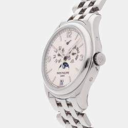 Pre-Owned Patek Philippe Complications Annual Calendar Moon Phases 5146/1G-001 39 mm
