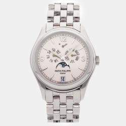 Pre-Owned Patek Philippe Complications Annual Calendar Moon Phases 5146/1G-001 39 mm