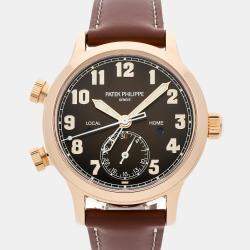 Pre-Owned Patek Philippe Calatrava Pilot Travel Time 7234R-001