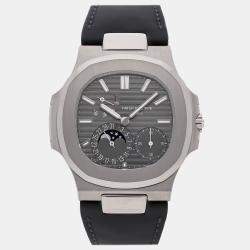 Pre-Owned Patek Philippe Nautilus Date Moonphase 5712G-001 40 mm