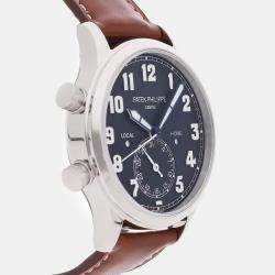 Pre-Owned Patek Philippe Complications Calatrava Pilot Travel Time 5524G-001 42 mm
