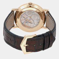 Patek Philippe White 18k Yellow Gold Calatrava 5119J-001 Manual Winding Men's Wristwatch 36 mm