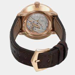 Patek Philippe Cream 18k Rose Gold Calatrava 5123R-001 Manual Winding Men's Wristwatch 38 mm