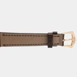 Patek Philippe Cream 18k Rose Gold Calatrava 5123R-001 Manual Winding Men's Wristwatch 38 mm
