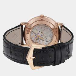 Patek Philippe White 18k Rose Gold Calatrava 5119R-001 Manual Winding Men's Wristwatch 36 mm