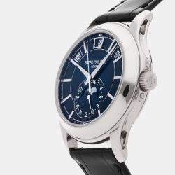 Pre-Owned Patek Philippe Complications Annual Calendar Moon Phases 5205G-013 40 mm