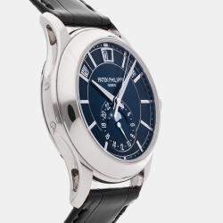 Pre-Owned Patek Philippe Complications Annual Calendar Moon Phases 5205G-013 40 mm