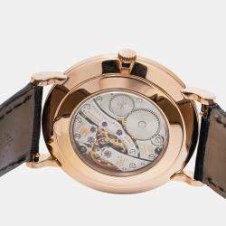 Patek Philippe White Rose Gold Calatrava 5119R Automatic Men's Wristwatch 36mm