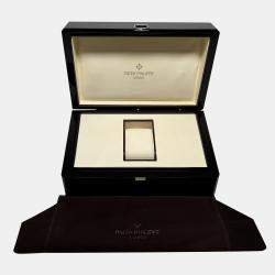 Pre Owned Patek Philippe Calatrava 5108G Automatic White Gold White Dial Men's Wristwatch 37mm