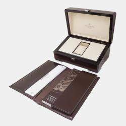 Pre Owned Patek Philippe Nautilus 5740/1G-001 Automatic Blue 18k White Gold Men's Wristwatch 40 mm