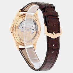 Pre Owned Patek Philippe Complications Annual Calendar 5146r-001Automatic White 18k Rose Gold Men's Wristwatch 39 mm