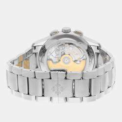 Pre Owned Patek Philippe Complications 5905/1A-001 Automatic Green Stainless Steel Men's Wristwatch 42 mm