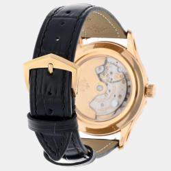 Pre Owned Patek Philippe Complications 5205R Automatic Silver 18k Rose Gold Men's Wristwatch 40 mm