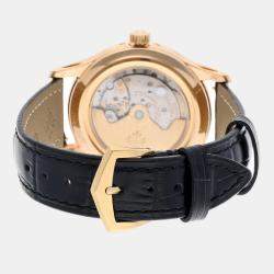 Pre Owned Patek Philippe Complications 5205R Automatic Silver 18k Rose Gold Men's Wristwatch 40 mm