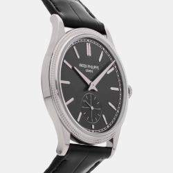 مملوكة مسبقًا ساعة يد رجالية باتيك فيليب كالاترافا 6119G-001 مستعملة