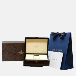 Pre Owned Patek Philippe Complications Annual Calendar 5205R-011 Automatic Olive Green 18K Rose Gold Men’s Wristwatch 40 mm