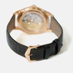 Pre Owned Patek Philippe Complications Annual Calendar 5205R-011 Automatic Olive Green 18K Rose Gold Men’s Wristwatch 40 mm