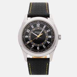 Pre Owned Pre-Owned Patek Philippe Calatrava Date Sweep Seconds 6007G-001 40 mm