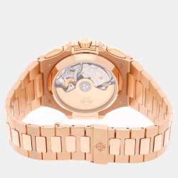 Pre Owned Pre-Owned Patek Philippe Nautilus Chronograph 5980/1R-001 40.5 mm
