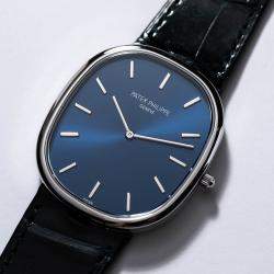 Pre Owned Pre-Owned Patek Philippe Golden Ellipse 5738P-001 Men's Watch Automatic 34 mm x 39 mm
