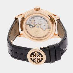 Pre Owned Pre-Owned Patek Philippe Complications Annual Calendar 5205R-010 Men's Watch 40 mm