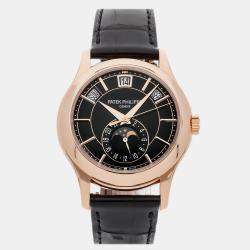 Pre Owned Pre-Owned Patek Philippe Complications Annual Calendar 5205R-010 Men's Watch 40 mm