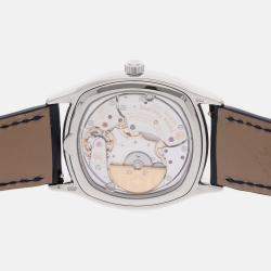 Pre Owned Pre-Owned Patek Philippe Grand Complications Perpetual Calendar 5940G-001 Silver Automatic 18k White Gold Men's Wristwatch 37 mm