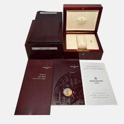 Pre Owned Pre-Owned Patek Philippe Complications Chronograph 5070G-001 Silver Manual Winding 18k White Gold Men's Wristwatch 42 mm