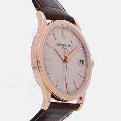 Pre Owned Pre-Owned Patek Philippe Calatrava 5296R-010 Automatic Men's Watch 38 mm