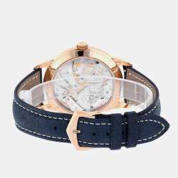 Pre Owned Patek Philippe Complications 5224R-001 Automatic Blue 18k rose gold Men's Wristwatch 42 mm