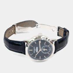 Pre Owned Patek Philippe Grand Complications 5236P001 Automatic Blue Platinum Men's Wristwatch 41.3 mm