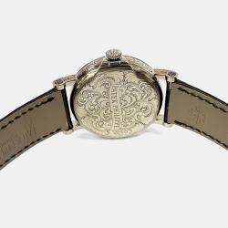 Pre Owned Patek Philippe Perpetual Calendar 5160/500G-001 Automatic White 18k White Gold Men's Wristwatch 42 mm