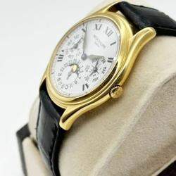 Pre Owned Patek Philippe Perpetual Calendar 3940J Automatic 18K Yellow Gold Men's Wristwatch 36 mm