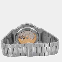 Pre Owned Pre-Owned Patek Philippe Nautilus 5711/1A-001 Blue Automatic Stainless Steel Men's Wristwatch 40 mm