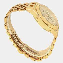 Pre Owned Patek Philippe Annual Calendar 5036/1J Automatic Silver Dial 18k Yellow Gold Men's Wristwatch 37mm