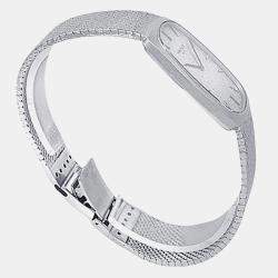 Pre Owned Patek Philippe Ellipse 3567/1 Manual Silver Dial 18k White Gold Men's Wristwatch 26 mm