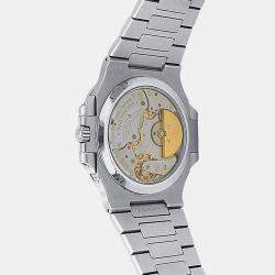 Pre Owned Patek Philippe Nautilus 3712/1A-001 Automatic Blue Dial Stainless Steel Men's Wristwatch 42mm