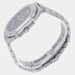 Pre Owned Patek Philippe Nautilus 3712/1A-001 Automatic Blue Dial Stainless Steel Men's Wristwatch 42mm