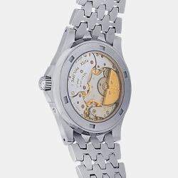 Pre Owned Patek Philippe Neptune 5085/1A-001 Automatic Black Dial Stainless Steel Men's Wristwatch 37mm