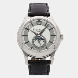 مملوكة مسبقًا باتيك فيليب تعقيدات تقويم سنوي مراحل القمر 5205G-001 مملوك مسبقاً