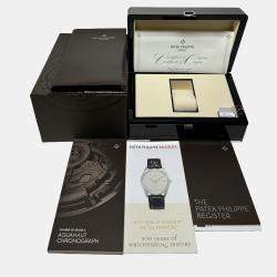 مملوكة مسبقًا Pre-Owned Patek Philippe Aquanaut Chronograph 5968G-001 Automatic 42 mm