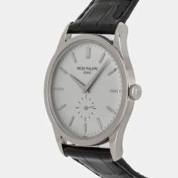 Pre Owned Pre-Owned Patek Philippe Calatrava Small Seconds 5196G-001 Manual Winding 37 mm