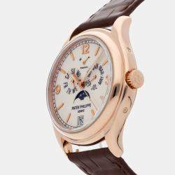 مملوكة مسبقًا Pre-Owned Patek Philippe Complications Annual Calendar Moon Phases 5146R-001 Automatic 39 mm