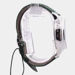 Pre Owned Patek Philippe Annual Calendar 5960P-001 Grey Platinum Automatic Men's Wristwatch 40.5 mm