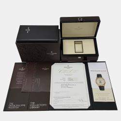 Pre Owned Patek Philippe Grand Complications 5520P-001 Black Platinum Automatic Men's Wristwatch 42mm